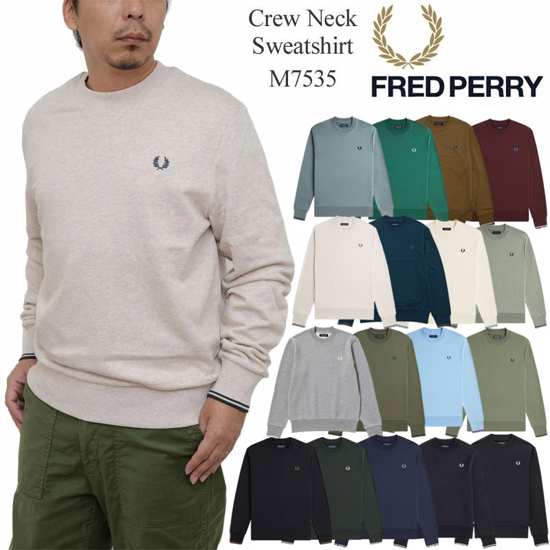 FRED PERRY（フレッドペリー） トレーナー メンズ クルーネック