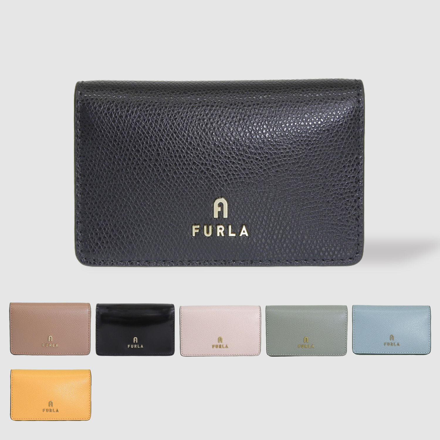 FURLA（フルラ） 名刺入れ レディース カードケース レザー カメリア