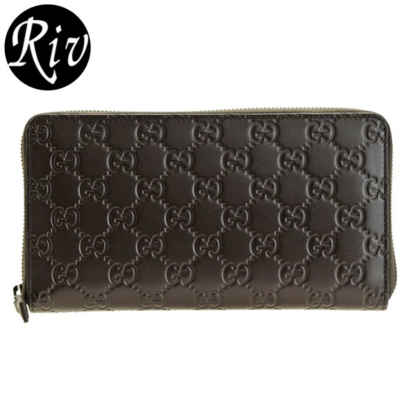 グッチシマ グッチ GUCCI 財布 長財布 ラウンドファスナー メンズ