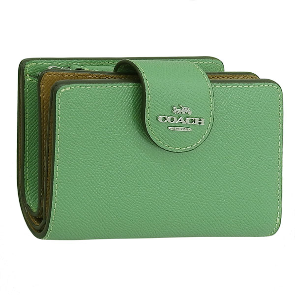 COACH（コーチ） 財布 レディース 2つ折り 折財布 コンパクト