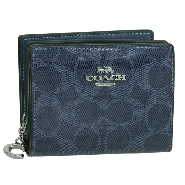 COACH（コーチ） 財布 レディース 2つ折り 折財布 コンパクト