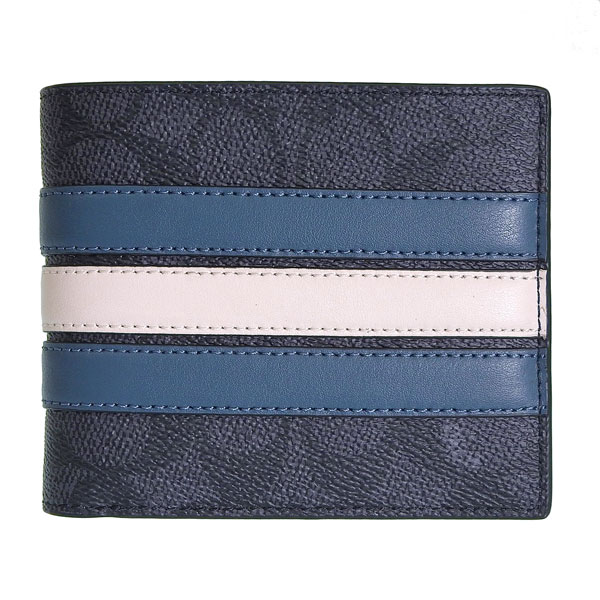 COACH（コーチ） 特価 財布 メンズ 2つ折り 折財布 アウトレット