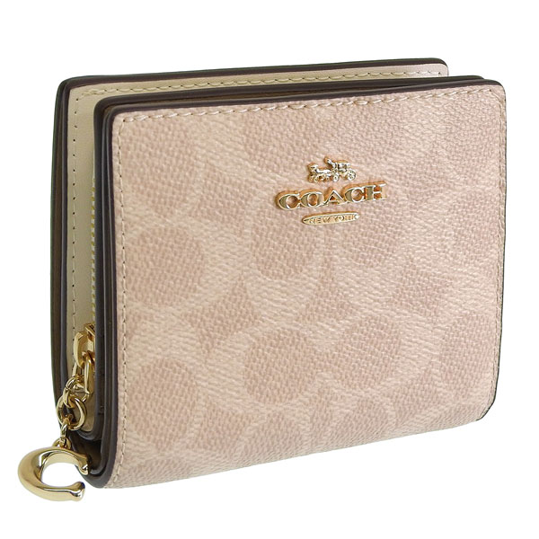 COACH（コーチ） 財布 レディース 2つ折り 折財布 コンパクト