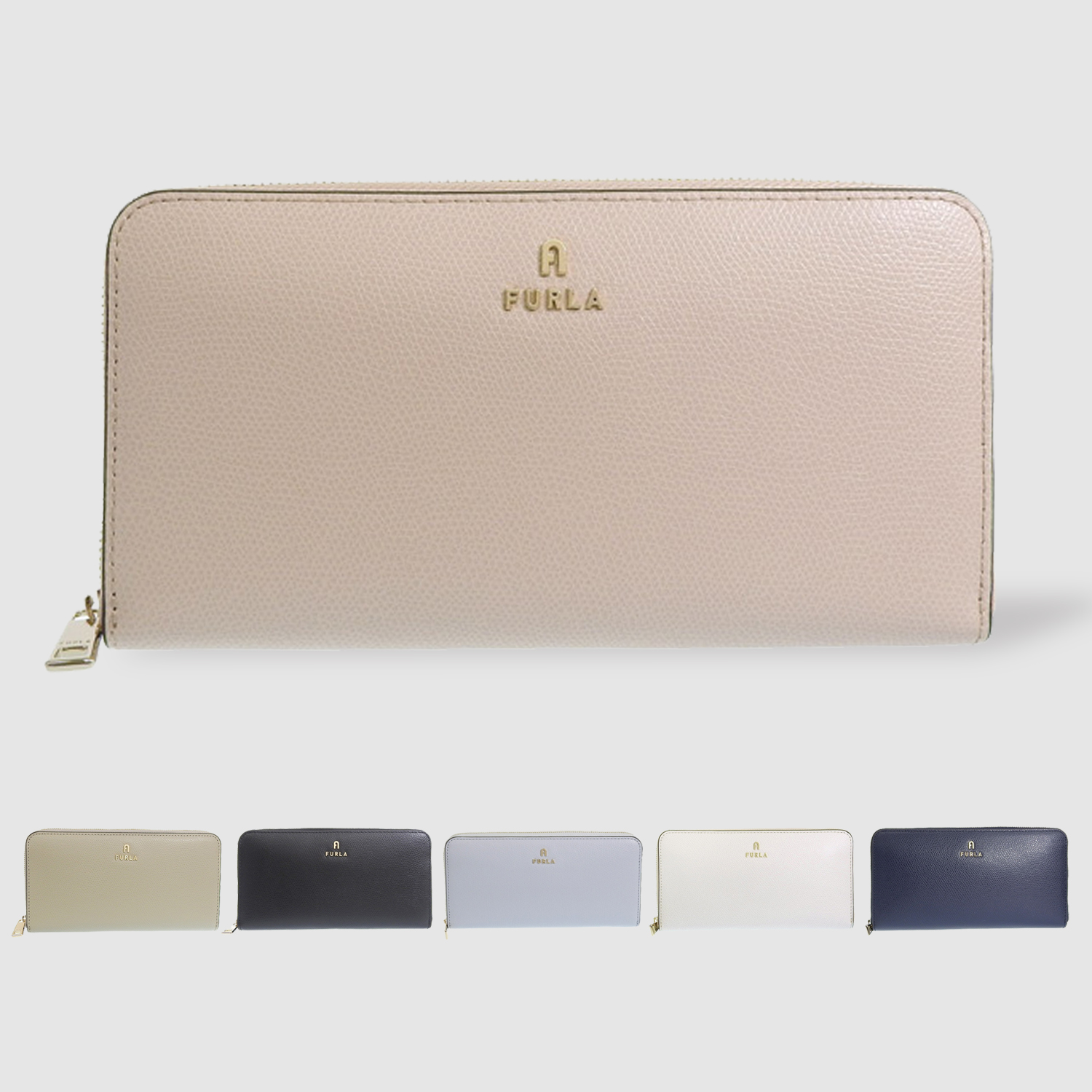 FURLA（フルラ） 財布 レディース 長財布 ラウンドファスナー カメリア