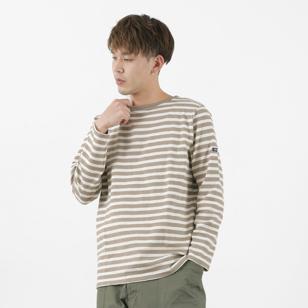 TIEASY（ティージー） HDCS ボートネック ボーダー バスクシャツ