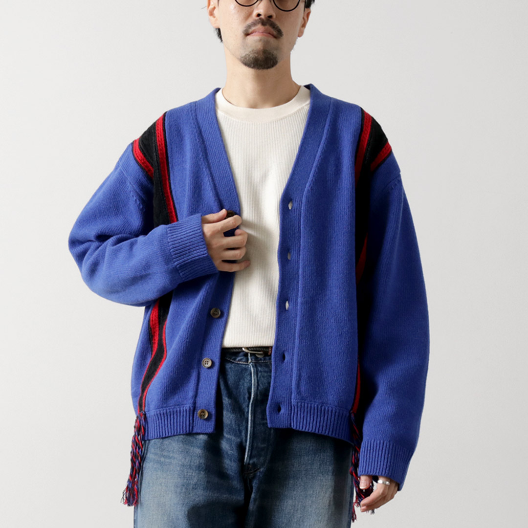 SON OF THE CHEESE（サノバチーズ） フリンジニット カーディガン