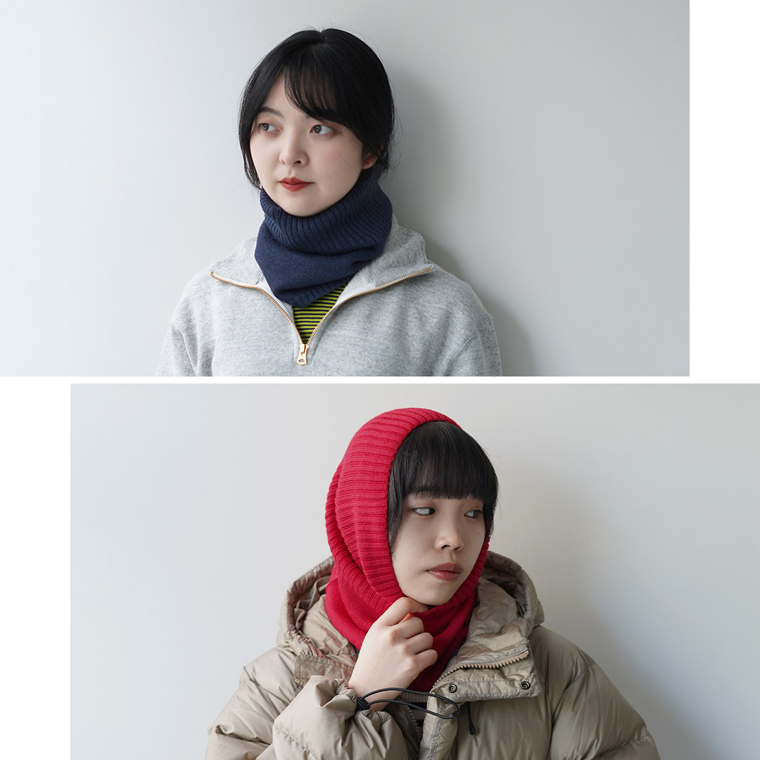 ROTOTO（ロトト） エクストラファインメリノ シームレススヌード