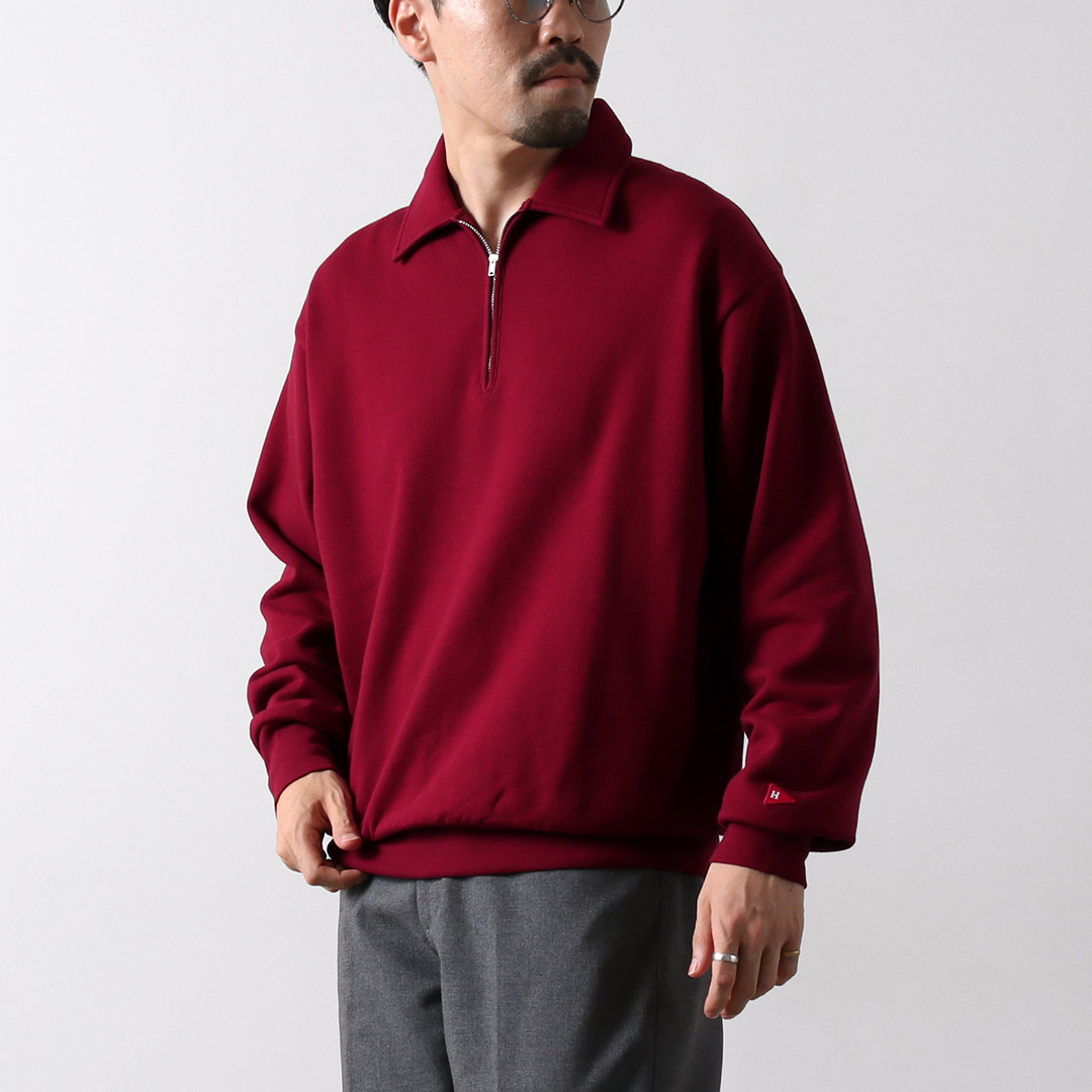 Healthknit（ヘルスニット） クラシックスウェット カラード ハーフ