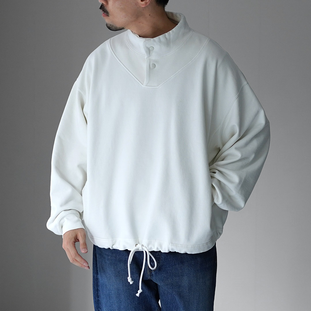 REMI RELIEF（レミ レリーフ） SP加工スポーツスウェットクルー