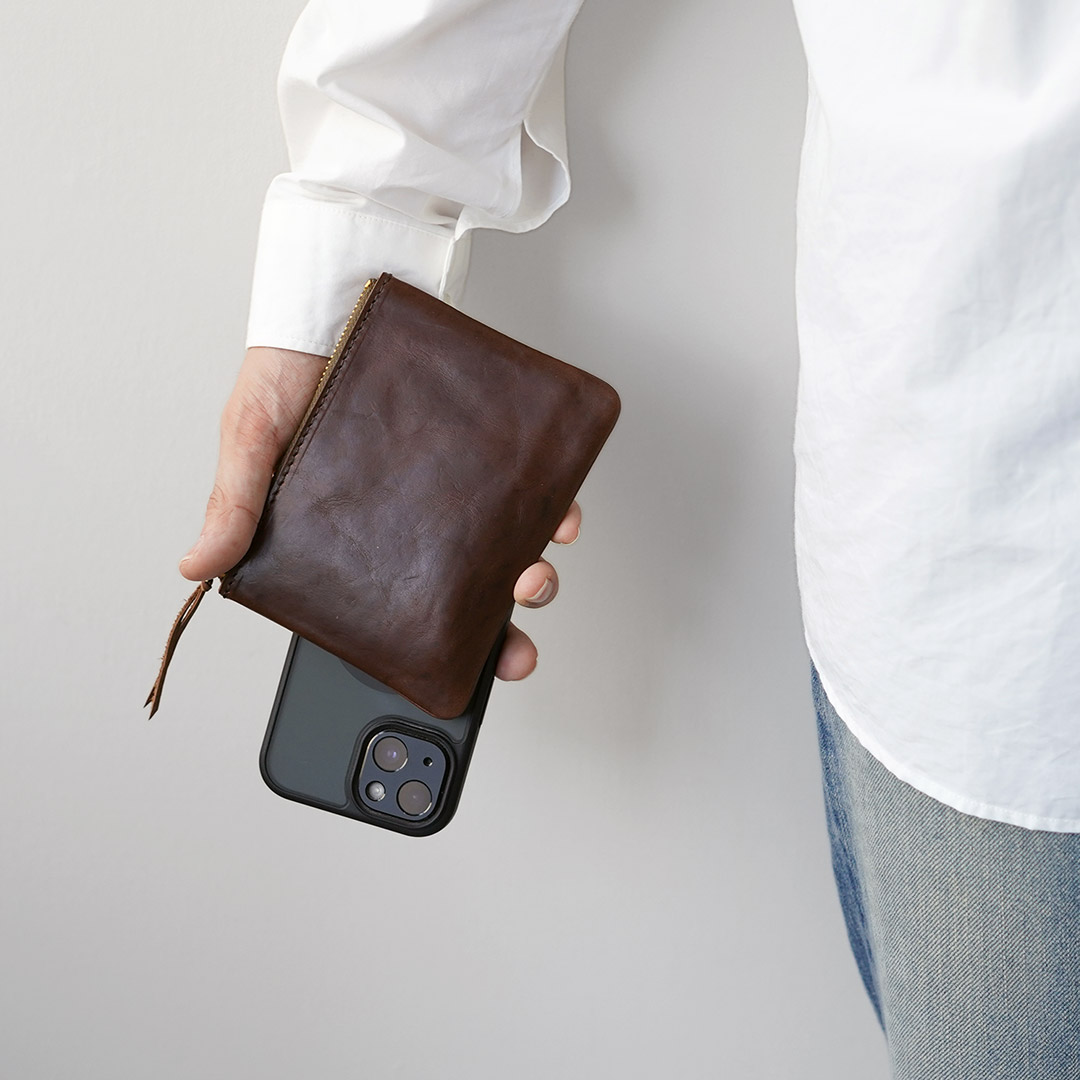 Button Works（ボタンワークス） クロムエクセル レザーポーチ