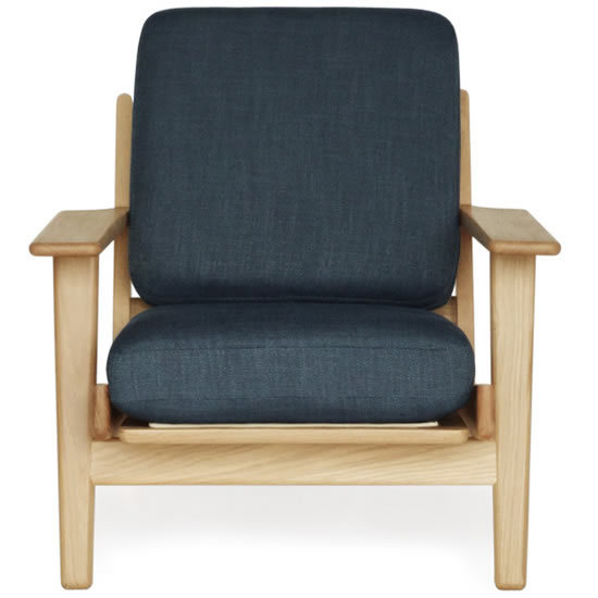 GE290ソファ リプロダクト オーク材 1人掛け 1P 高品質モデル