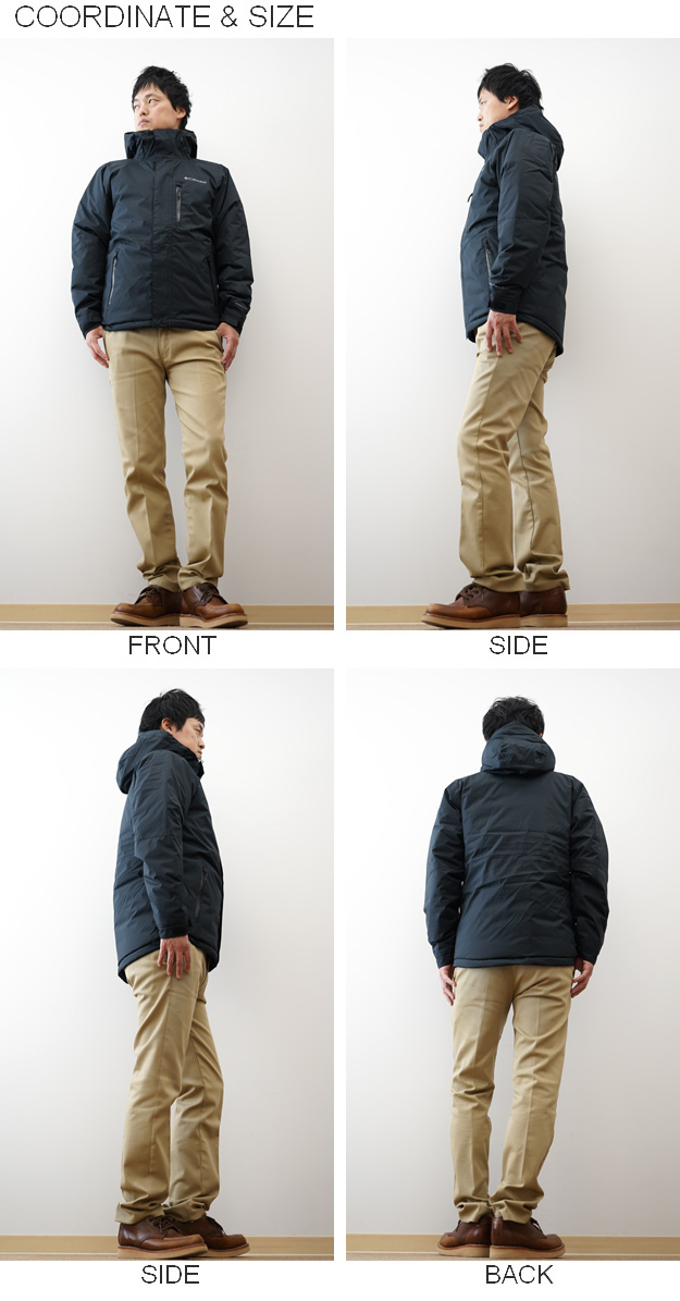 Columbia（コロンビア） 防水 中綿 マウンテン パーカー オーク