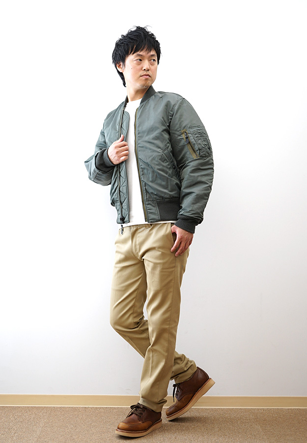 AVIREX（アヴィレックス） MA-1 VINTAGE フライトジャケット メンズ