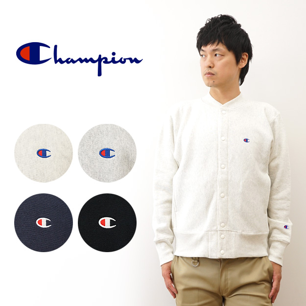 Champion（チャンピオン） リバースウィーブ スナップ スウェット