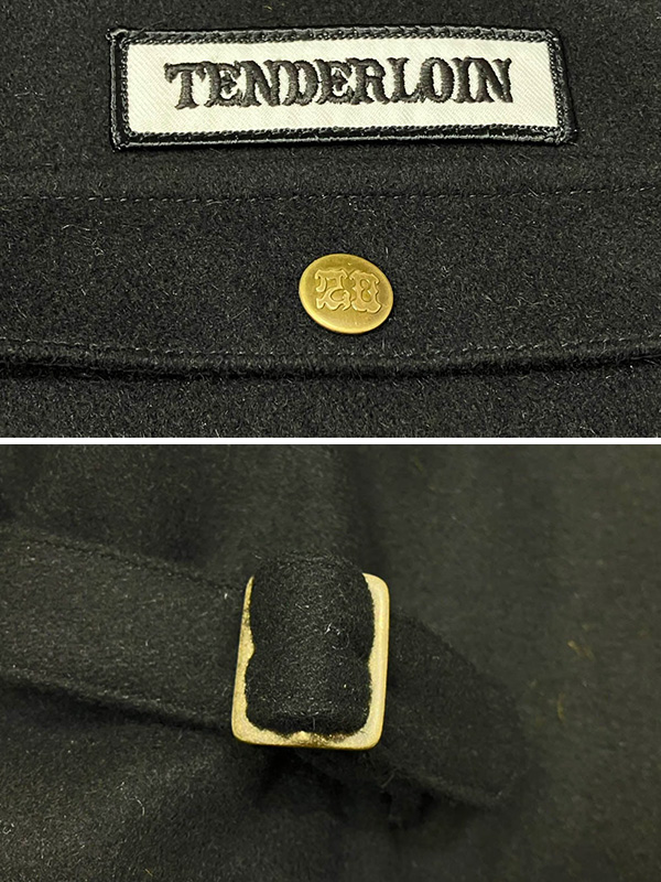 TENDERLOIN（テンダーロイン） T-メルトン ジャケット ワッペン ロゴ T