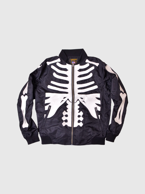 VANSON（バンソン） ジャケット レディース メンズ スカル ボーン