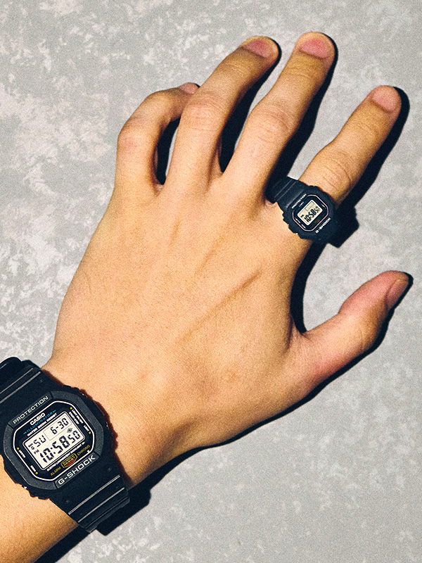 G-SHOCK NANO Gショック ジーショック ナノ リング ウォッチ DW-5600