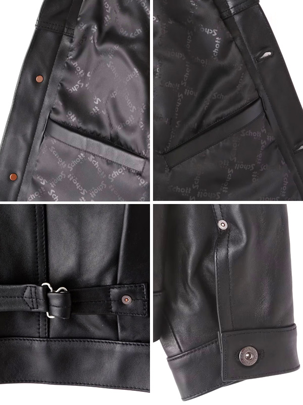 Schott N.Y.C（ショット） Schott レザー ジャケット メンズ SHEEP