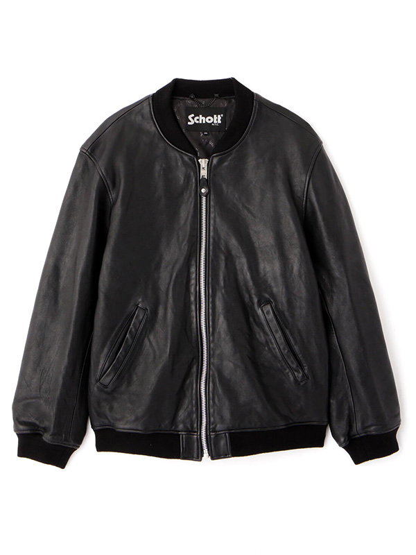 SCHOTT（ショット） レザー ジャケット MA-1 バワリー 羊革 ラム