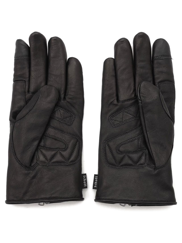 Schott N.Y.C（ショット） Schott 手袋 メンズ WINTER ZIP GLOVE