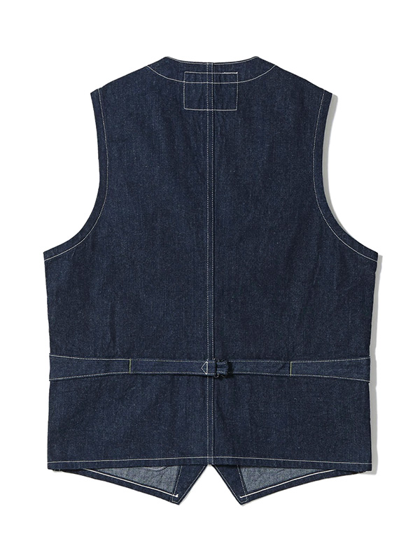SUGAR CANE シュガーケーン ベスト メンズ 11oz. BLUE DENIM WORK VEST