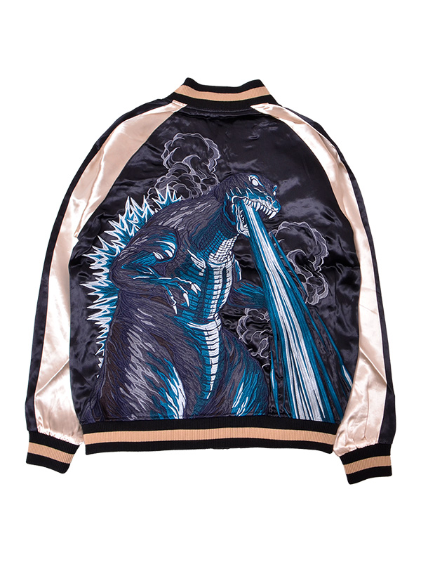 GODZILLA ゴジラ スカジャン メンズ レディース モスラ キングギドラ