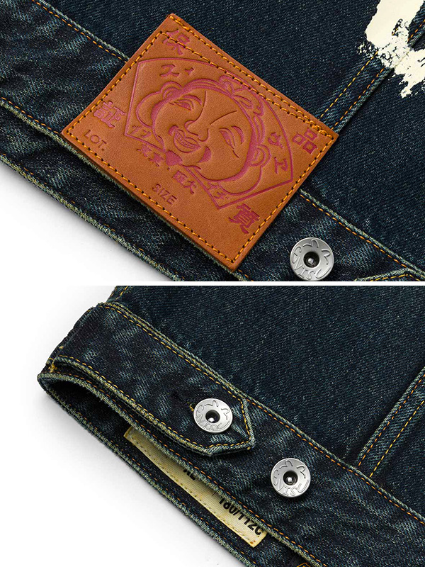 EVISU（エヴィス） ジーンズ 大黒 エビス デニムジャケット 3rd 4th G