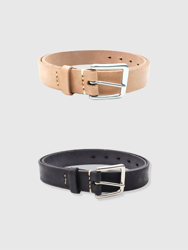 FULLCOUNT（フルカウント） ベルト 本革 ナローベルト 牛革 カウハイド