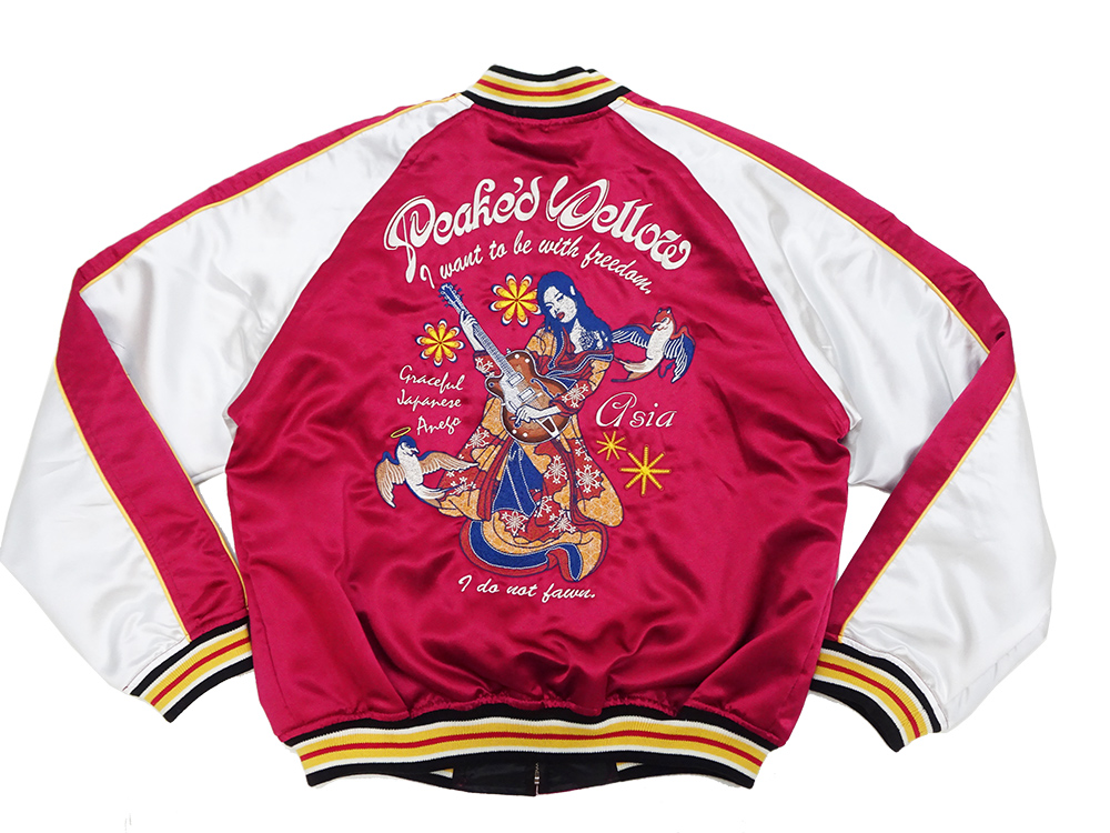 PEAK'D YELLOW（ピークドイエロー） スカジャン Peakd Yellow