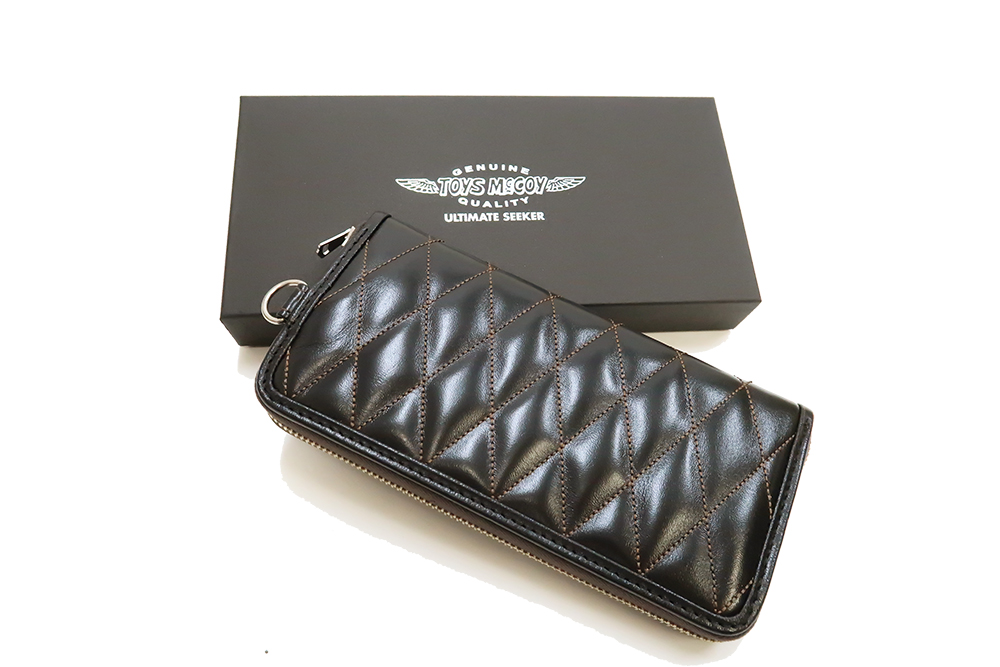 TOYS McCOY（トイズマッコイ） レザーキルティング ロングウォレット
