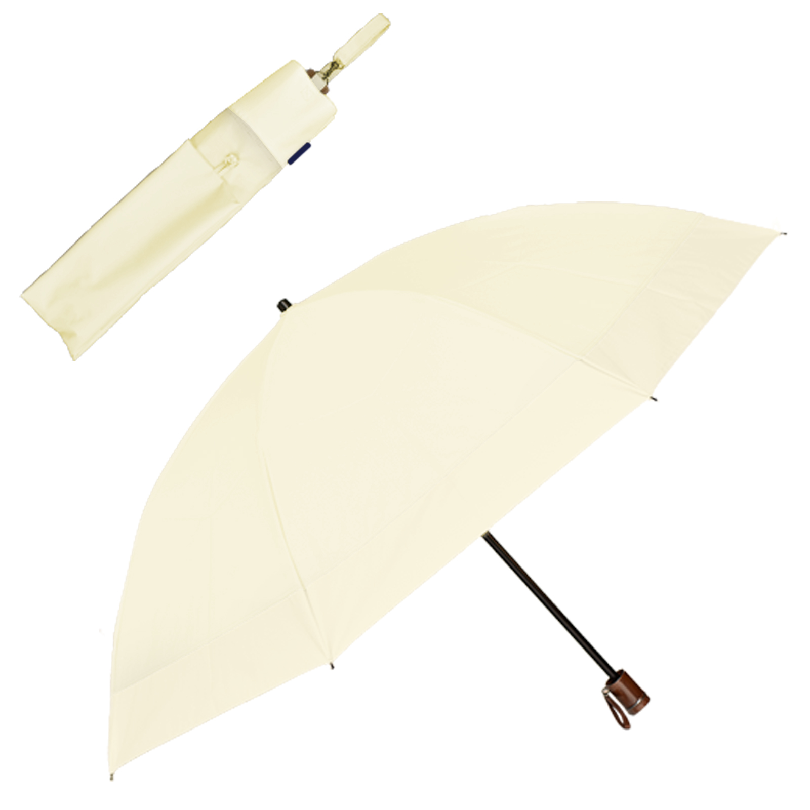 ロサブラン 日傘 完全遮光 折りたたみ uv 100％ 2段 晴雨兼用