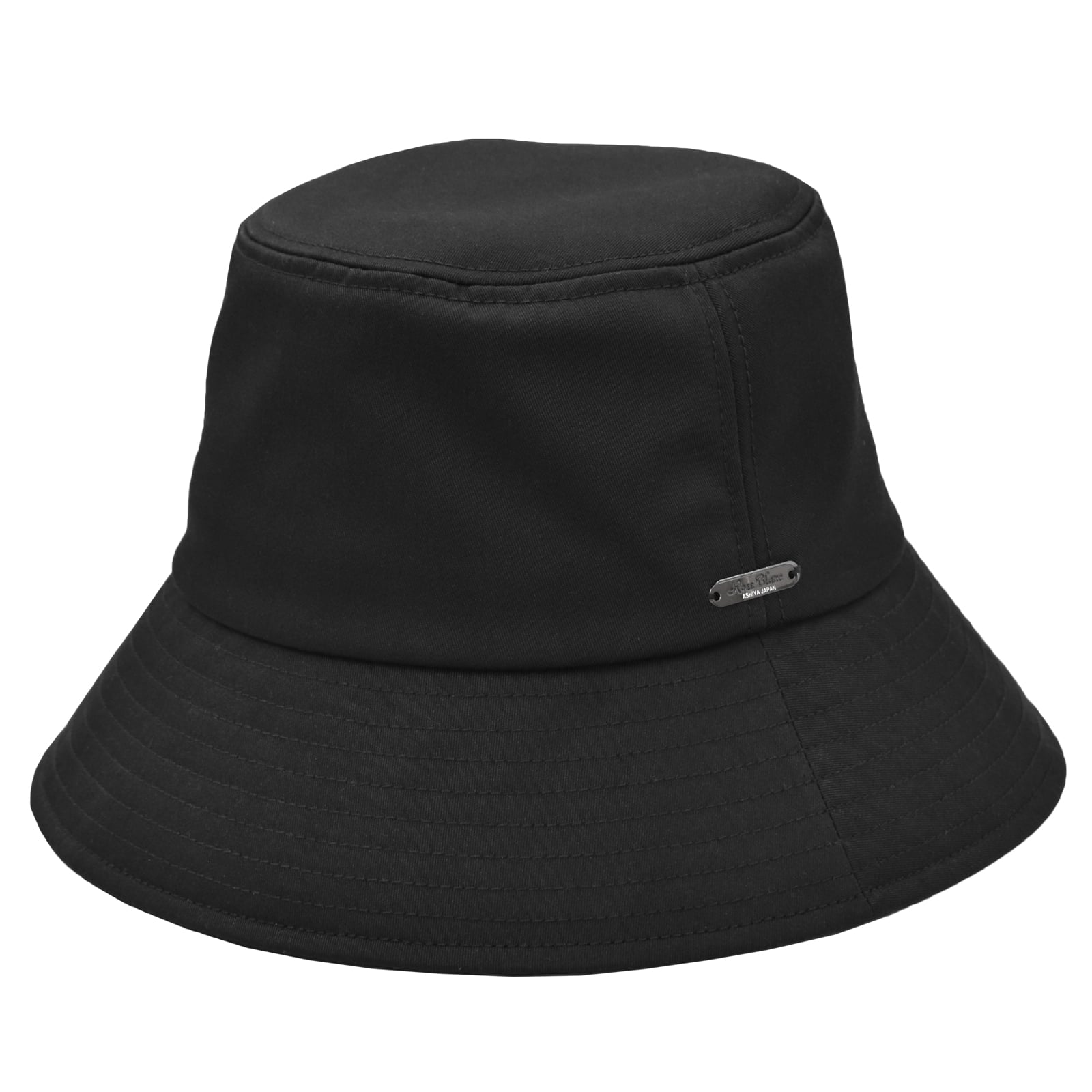 ロサブラン 完全遮光 帽子 ユニセックス T/Cバケットハット つば広 UV