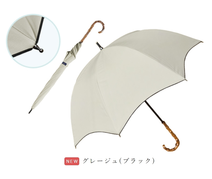 ロサブラン 日傘 完全遮光 長傘 uv 晴雨兼用 1級遮光 遮熱 涼しい
