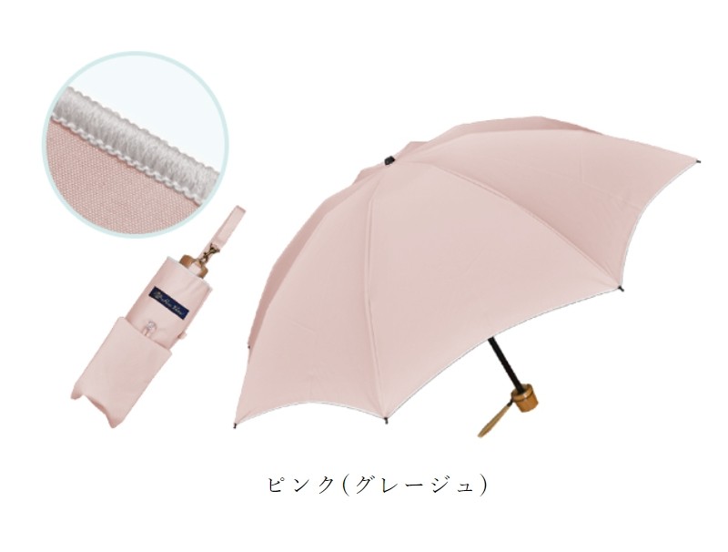 ロサブラン 日傘 完全遮光 折りたたみ uv 軽量 晴雨兼用 3段