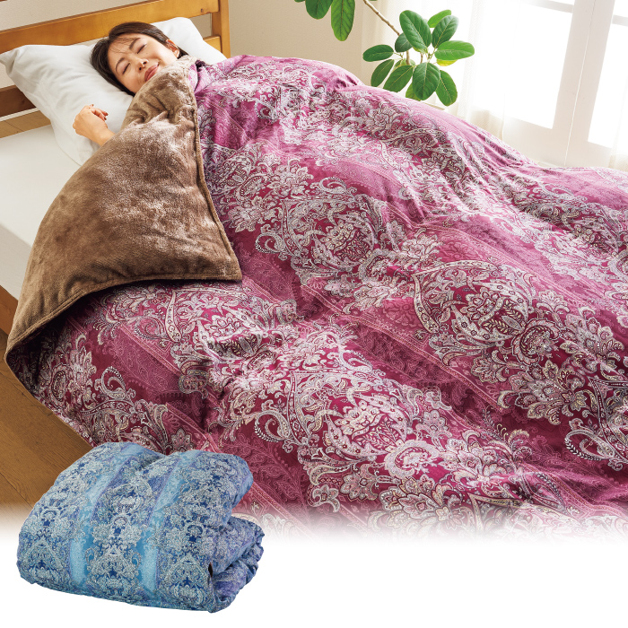 毛布仕立て掛けふとん「ミライダウン(R)」シングル : ロッピング