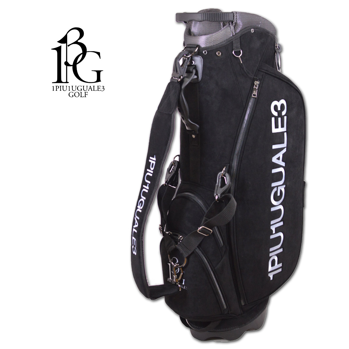 1PIU1UGUALE3 GOLF キャディバッグ ゴルフバッグ スタンド ウノピゥ