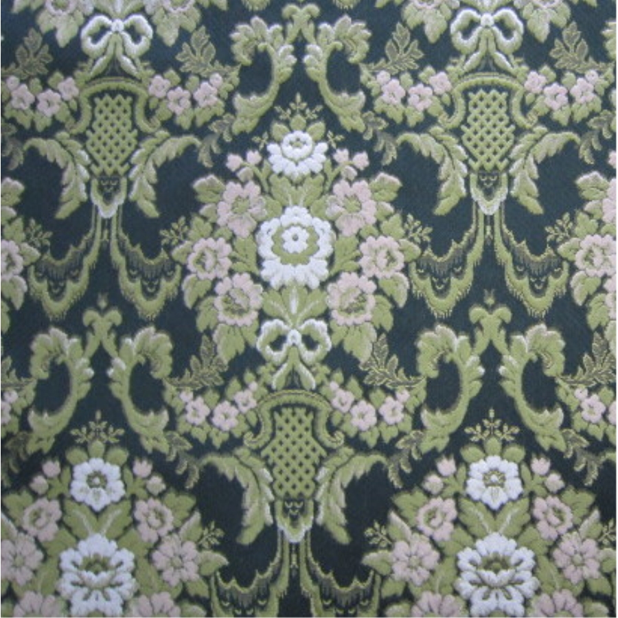 トラックストップ ターン 仮眠カーテン 金華山 花かご プリーツ仕様 裏