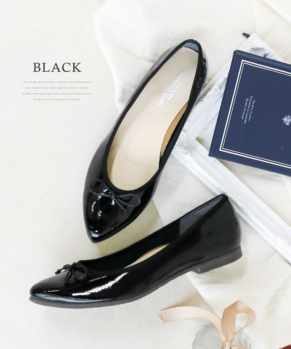 ARCH CONTACT（アーチコンタクト） パンプス ローヒール リボン