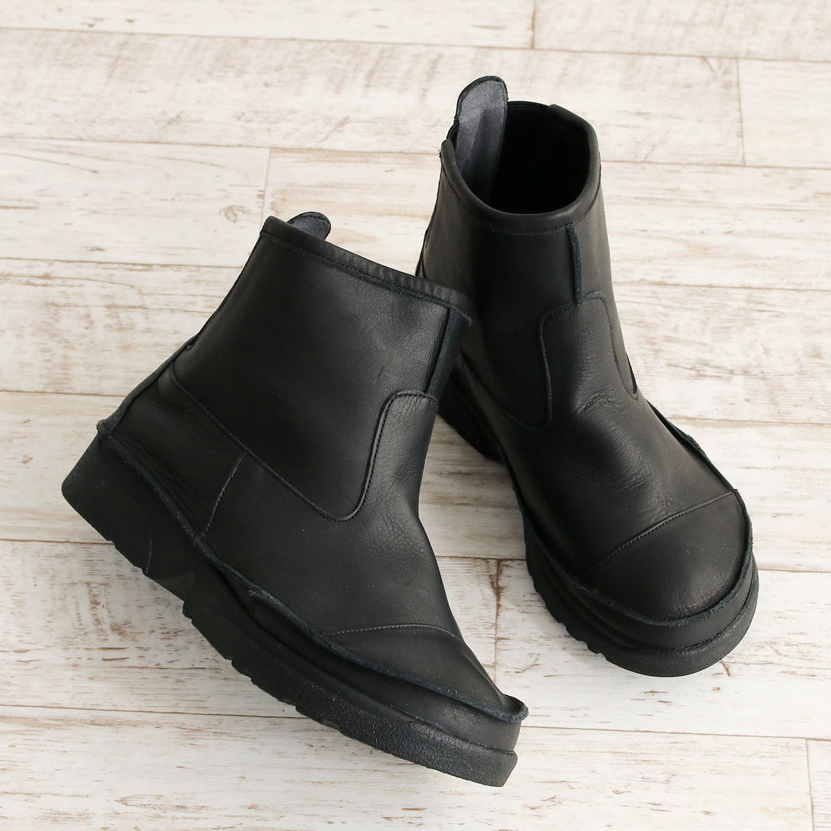 ARCH CONTACT（アーチコンタクト） サイドゴアブーツ レディース 本革