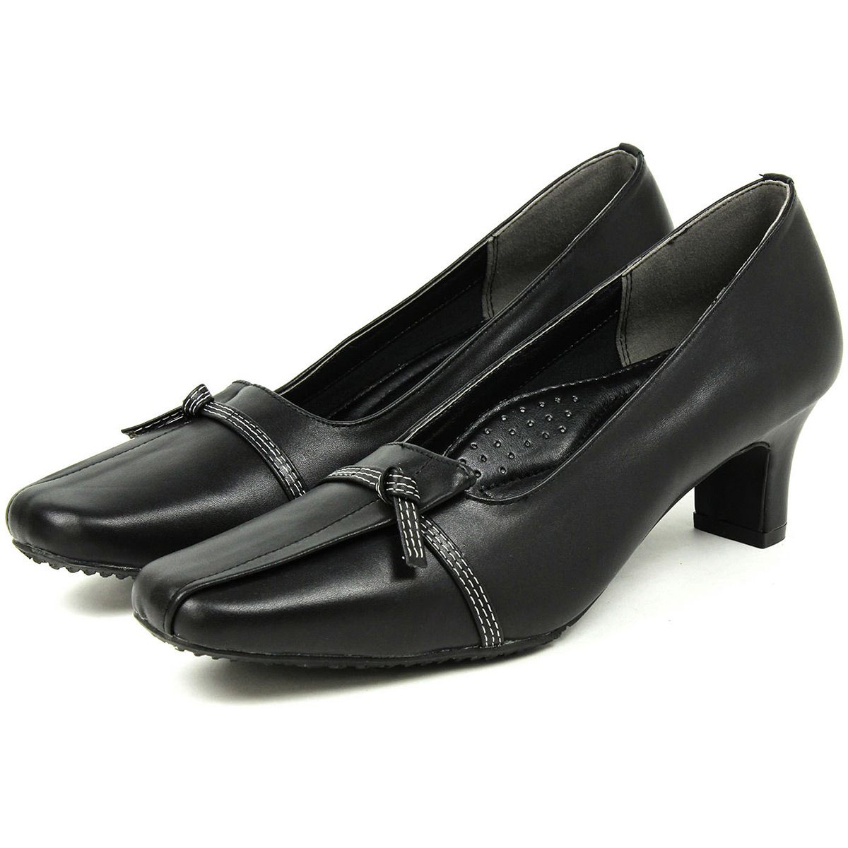 Rakuchin（らくちん） RAKUCHIN COMFORT 本革 パンプス 痛くない 脱げ