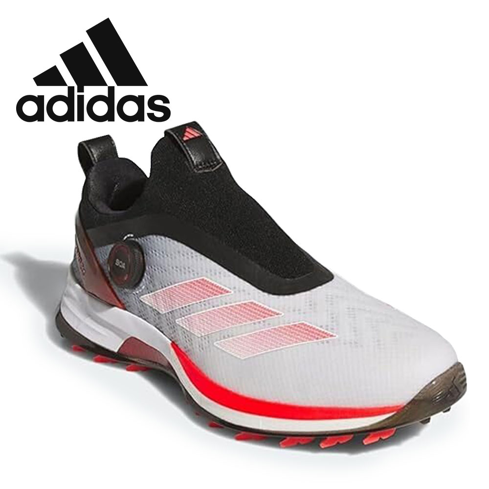 adidas（アディダス） ゴルフシューズ メンズ 防水 靴 スパイクレス