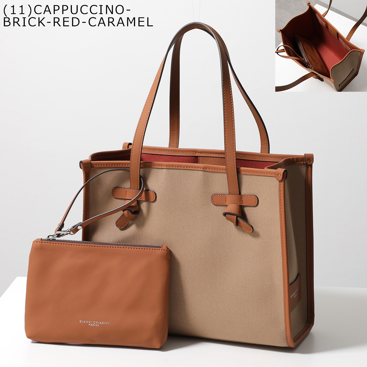 GIANNI CHIARINI（ジャンニ キアリーニ） トートバッグ MARCELLA S