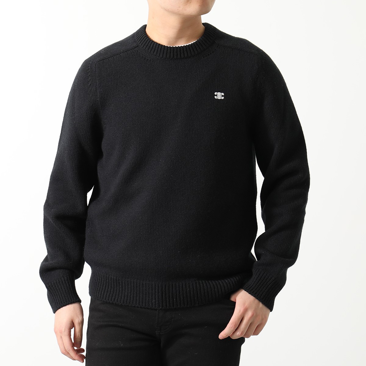 CELINE（セリーヌ） ニット PULL COL ROND BOXY TRIOMPHE 2AC85048T