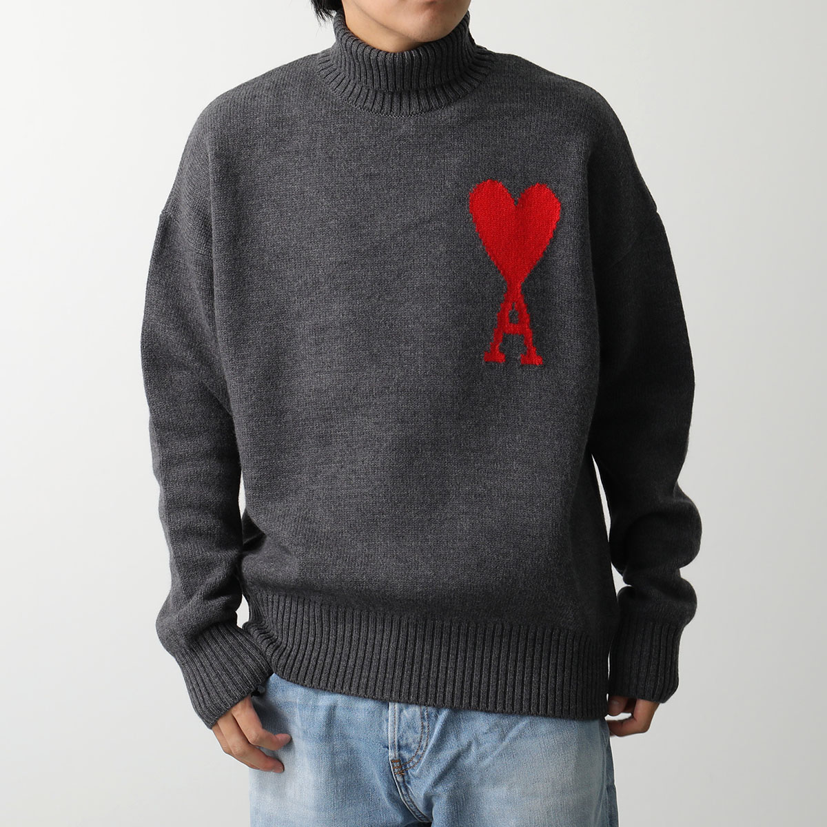 AMI Alexandre Mattiussi ami paris アミパリス セーター BFUKS402 018