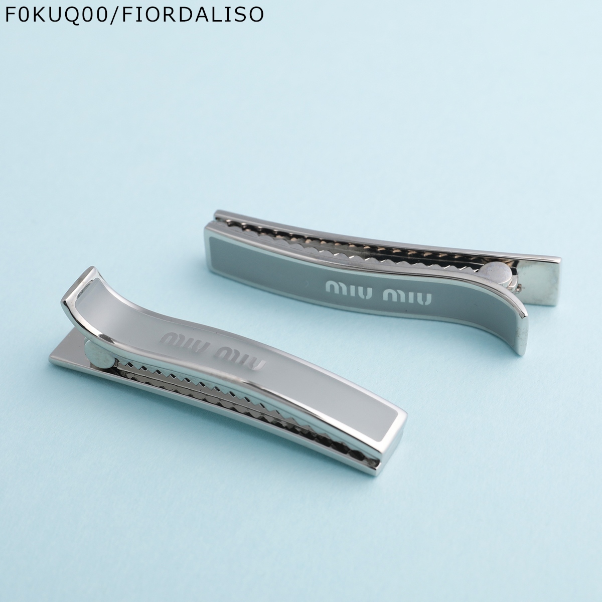 miu miu（ミュウミュウ） ヘアクリップ 5JF136 2F6T レディース 2点