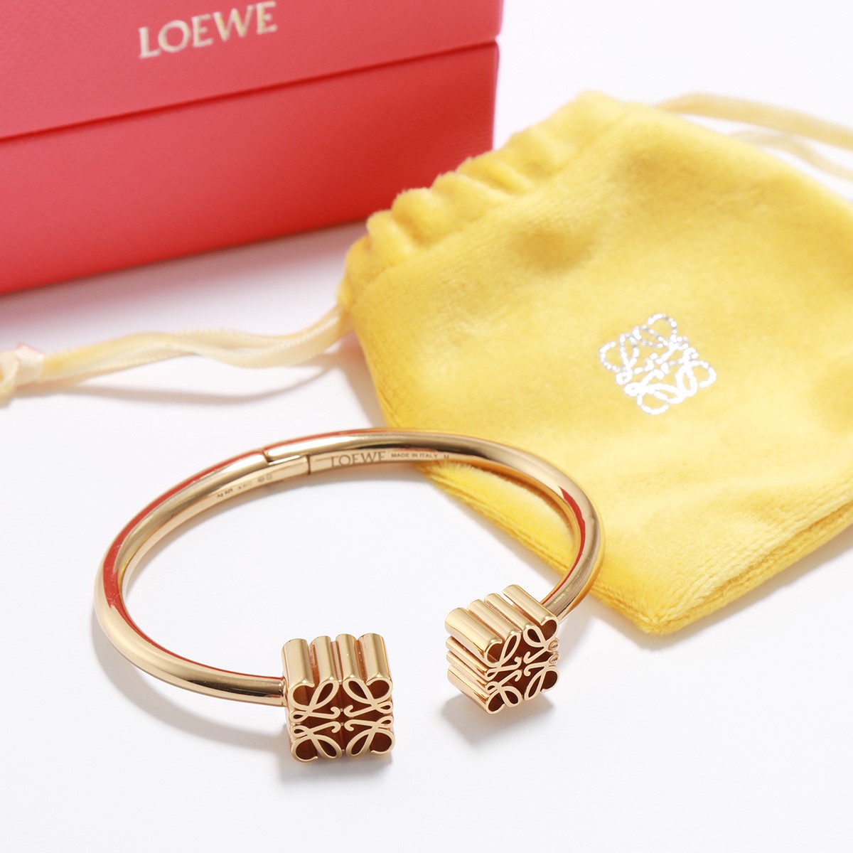 LOEWE（ロエベ） バングル ANAGRAM CUFF アナグラム カフ J821240X06