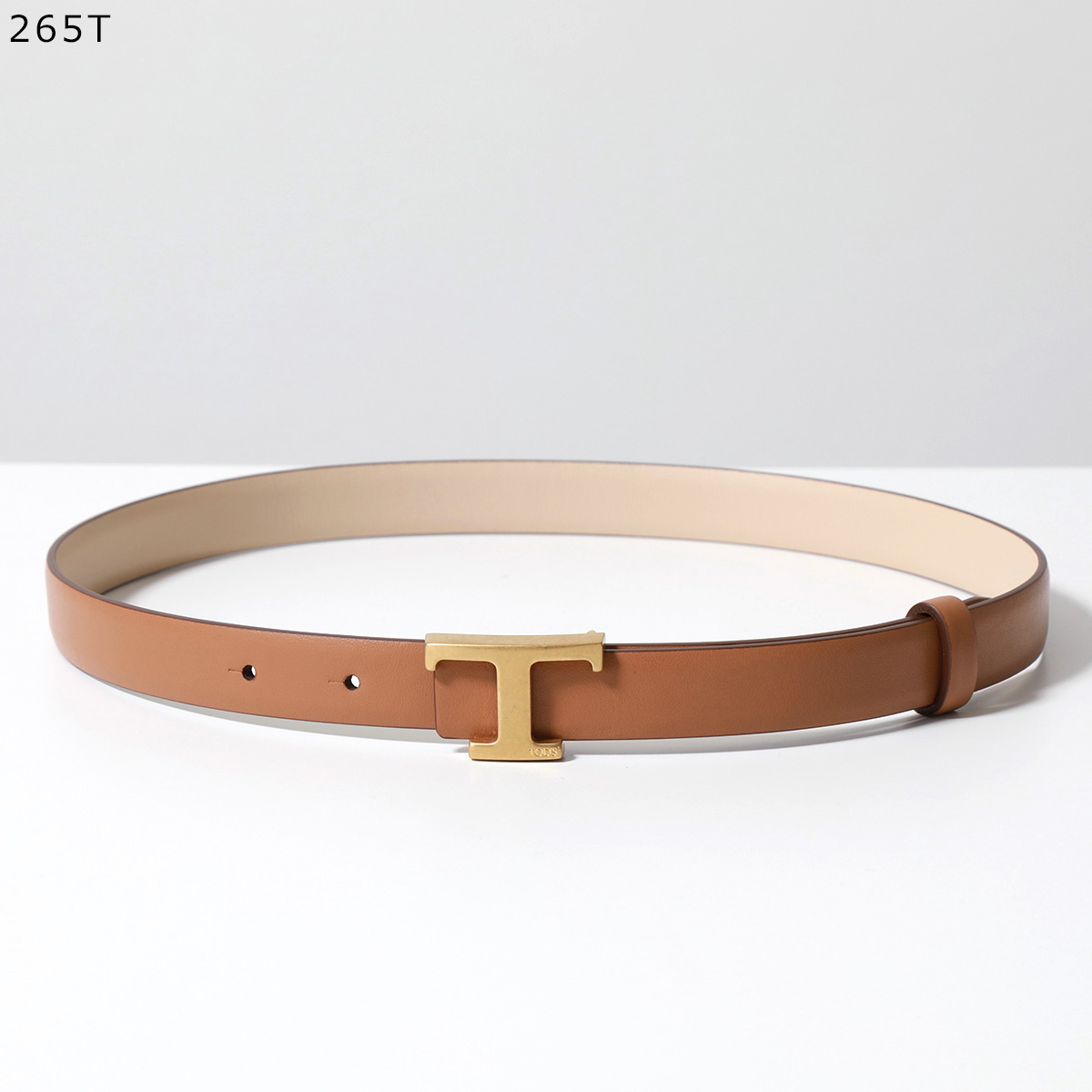 TOD'S（トッズ） TODS ナローベルト T TIMELESS Tタイムレス