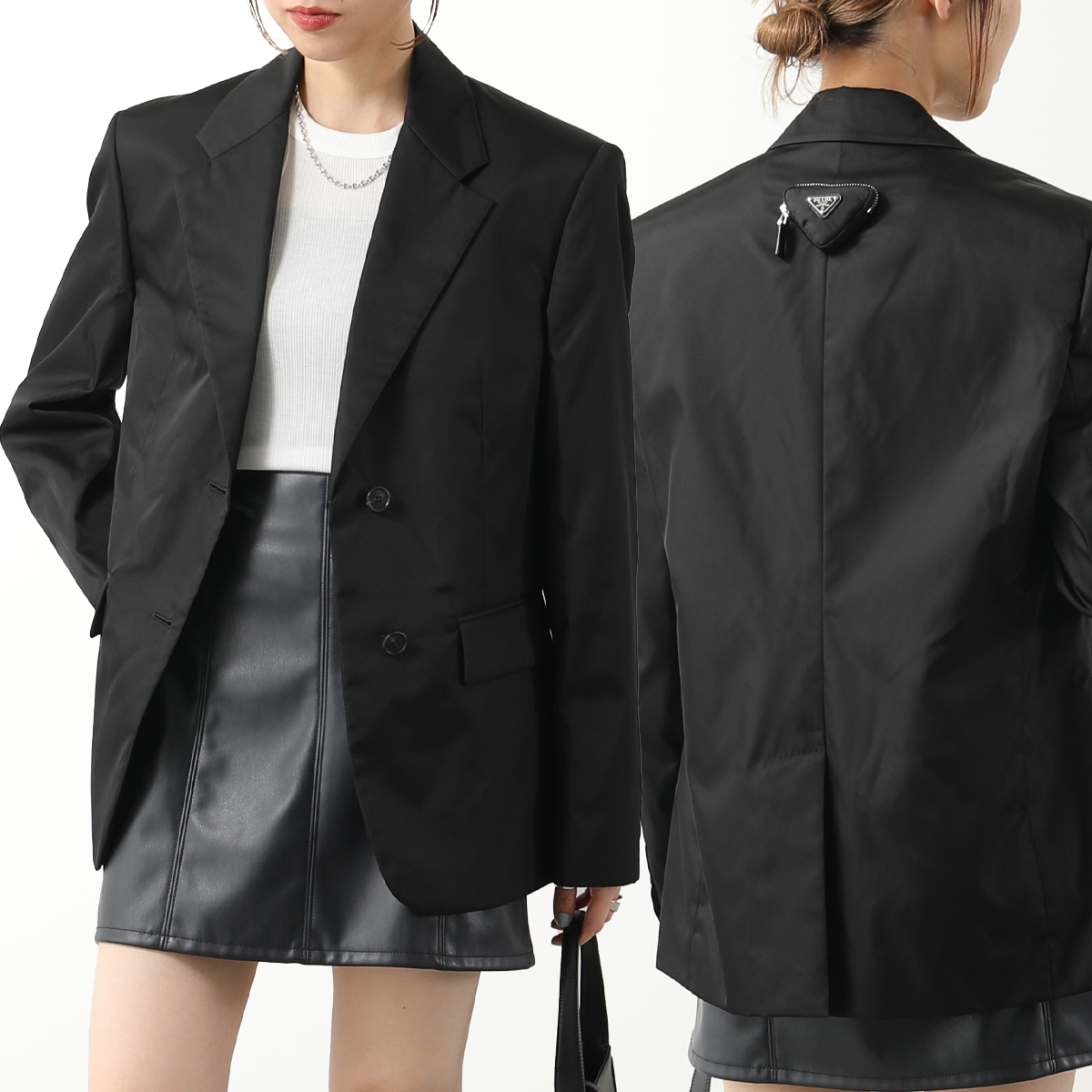 PRADA（プラダ） ジャケット 270101 1WQ8 レディース テーラード Re