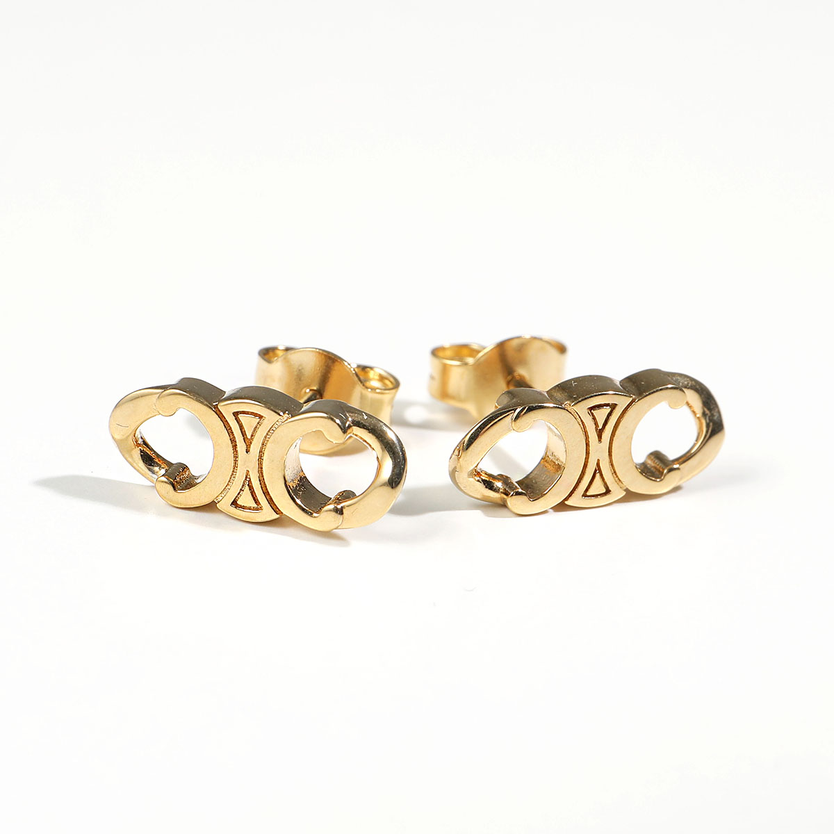 CELINE（セリーヌ） ピアス Triomphe トリオンフ 460BL 6BRA