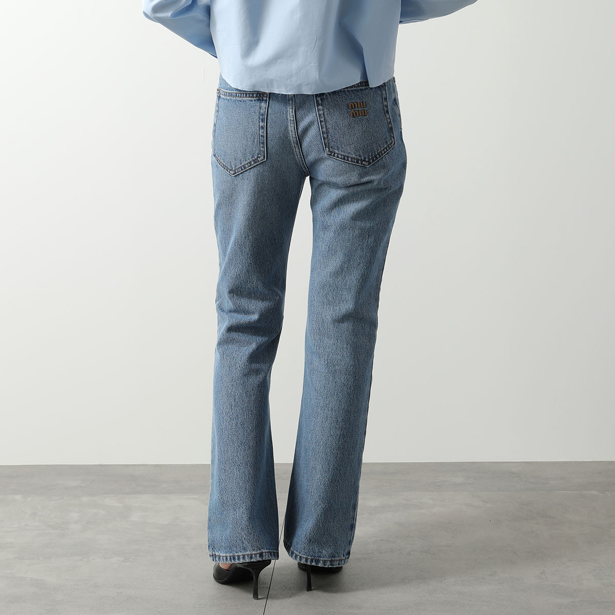 miu miu（ミュウミュウ） ジーンズ GWP482 13LE レディース デニム